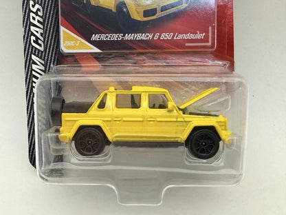 Mercedes-Maybach G 650 Landaulet Premium Majorette Żółty 1:64 – zdjęcie 2