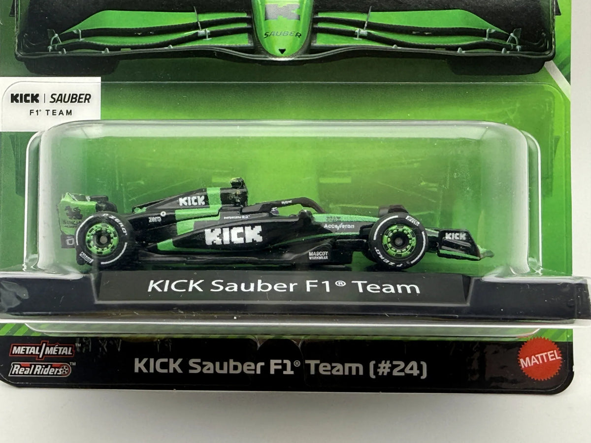 KICK SAUBER F1 TEAM (#24), Hot Wheels 2024, HRV11, Czarny, 1:64, Resoraki – zdjęcie 2