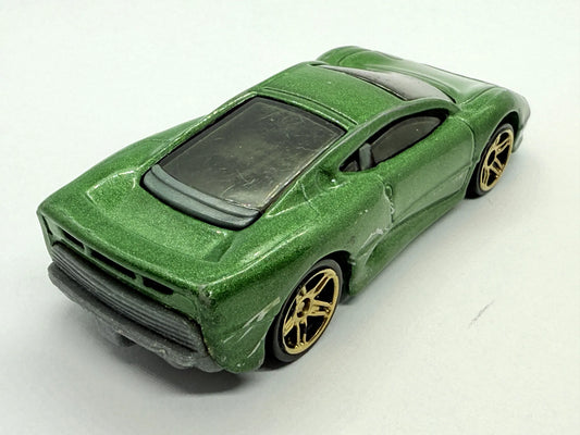 Jaguar Xj220 Hot Wheels Zielony 1:70 – zdjęcie 2