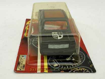 CHEVROLET PICK UP SHERIFF Policja Majorette '90 Czarny 1:64 Made in France – zdjęcie 2