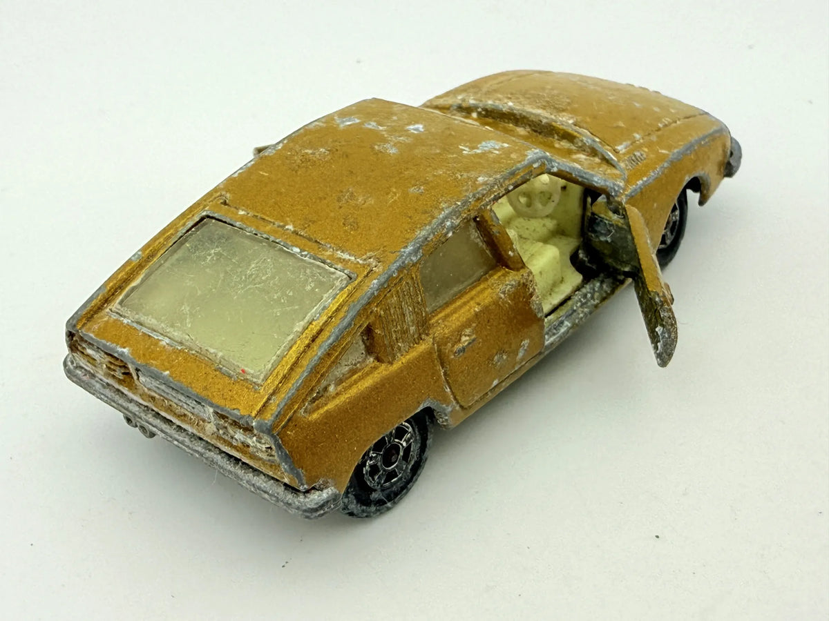 Bmc 1800 Pininfarina Matchbox Złoty 1:60 Made in Anglia – zdjęcie 2