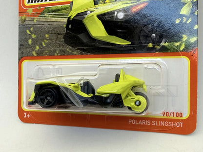 Polaris Slingshot Superfast Matchbox 2021 Żółty 1:64 – zdjęcie 2