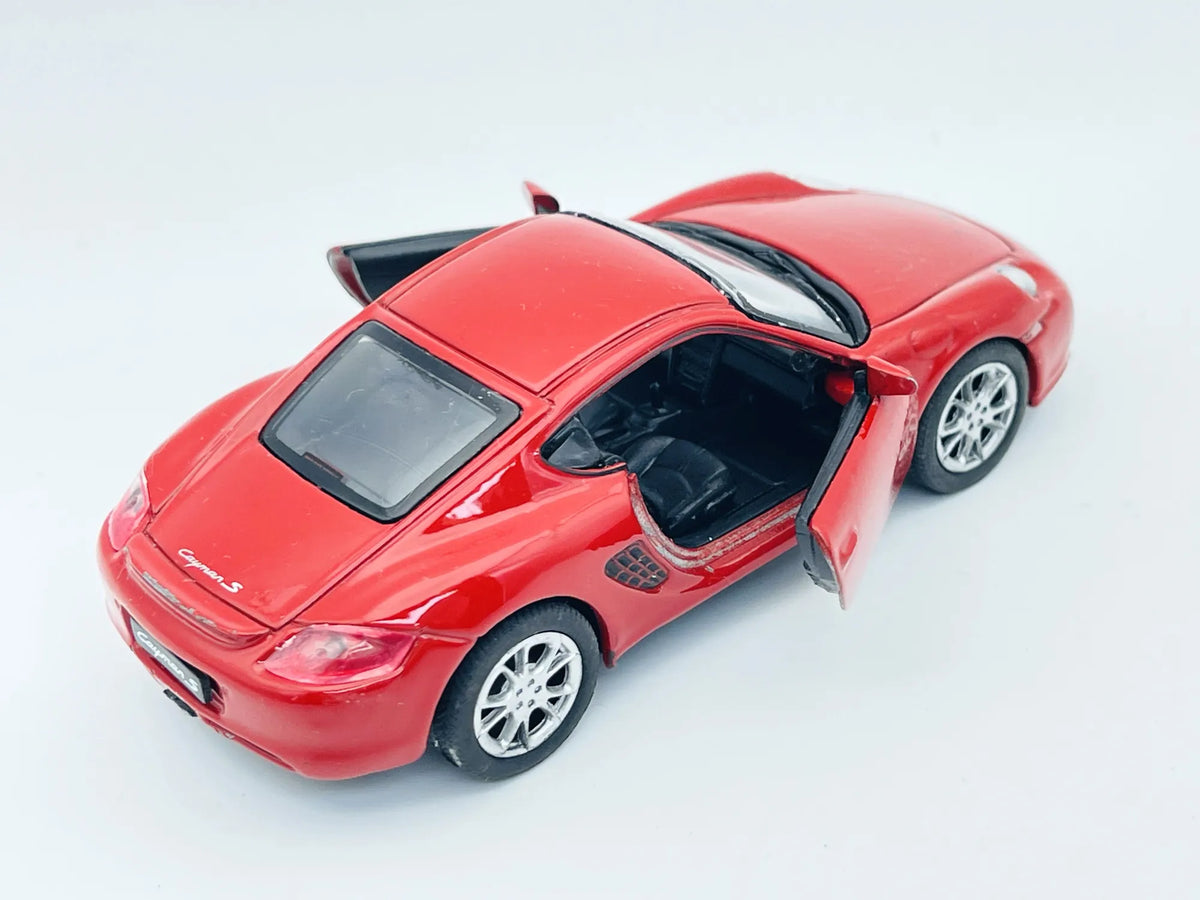 Porsche Cayman S, Welly, Resoraki, die cast, 1:43 – zdjęcie 2