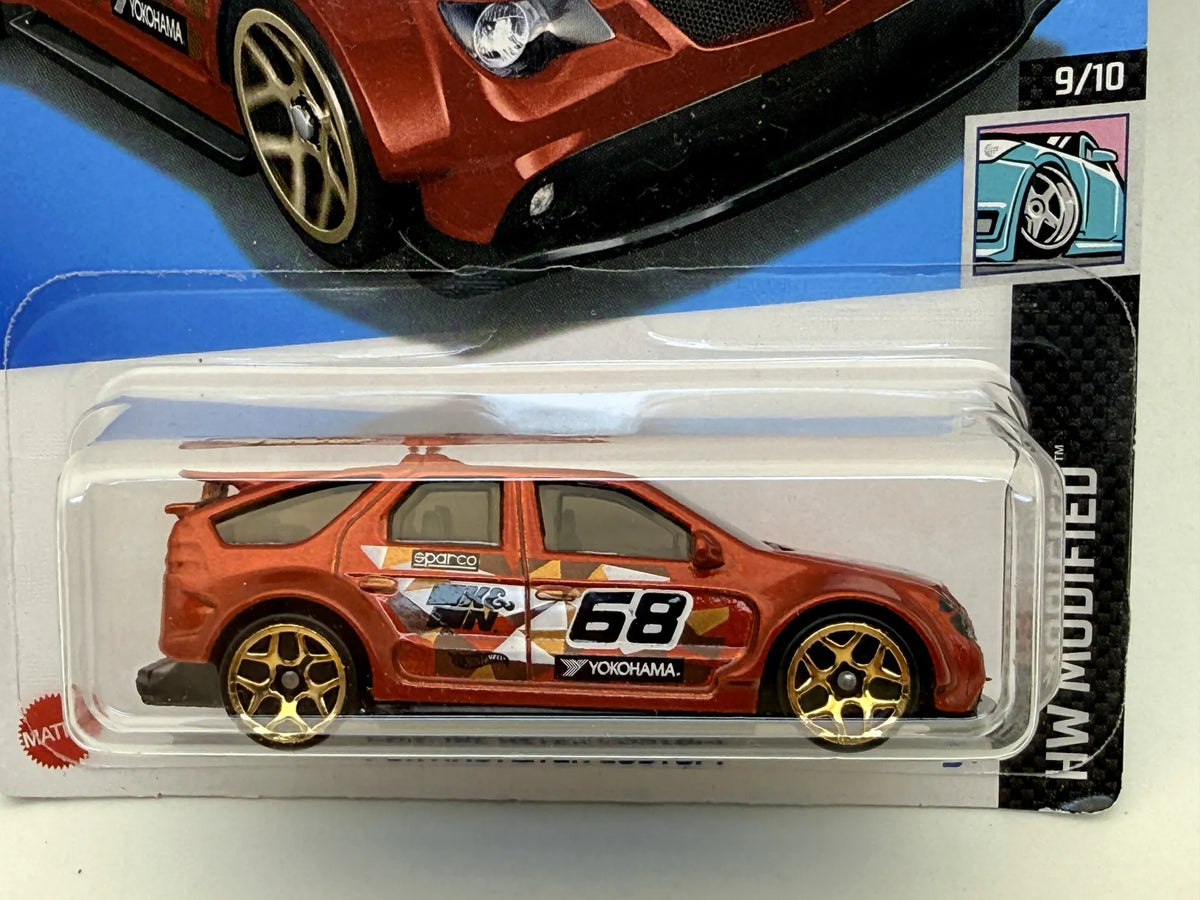 Pontiac Aztek Custom HW Modified Hot Wheels 2021 Czerwony 1:64 – zdjęcie 2