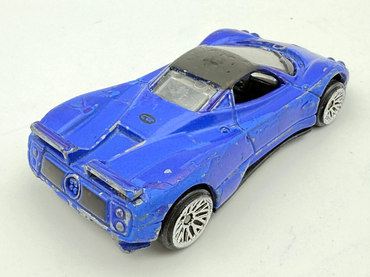 PAGANI ZONDA C12, MotorMax, Die cast 6081, Niebieski, 1:64, Resoraki – zdjęcie 2