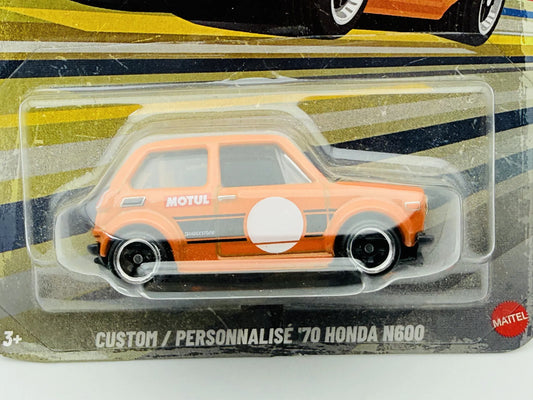 Honda N600 Hot Wheels 2026 1:64 MOTUL Blister Pomarańczowy – zdjęcie 2