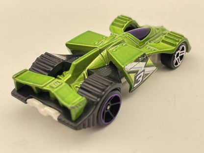 EPIC FAST 3, Seria HW Digital Circuit, Hot Wheels 2014, CFH02, Zielony 1:64 – zdjęcie 2