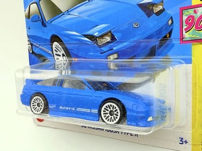 Nissan 180Sx Type X Hot Wheels Niebieski 1:64 – zdjęcie 2