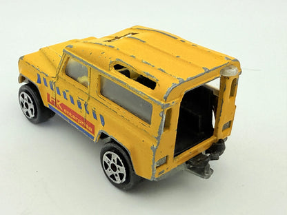 Land Rover Majorette Żółty 1:60 – zdjęcie 2