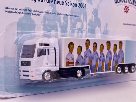 Man Tga Hümmer 1:87 Biały Blister Drużyna kolarska Team Gerolsteiner 2004 – zdjęcie 2