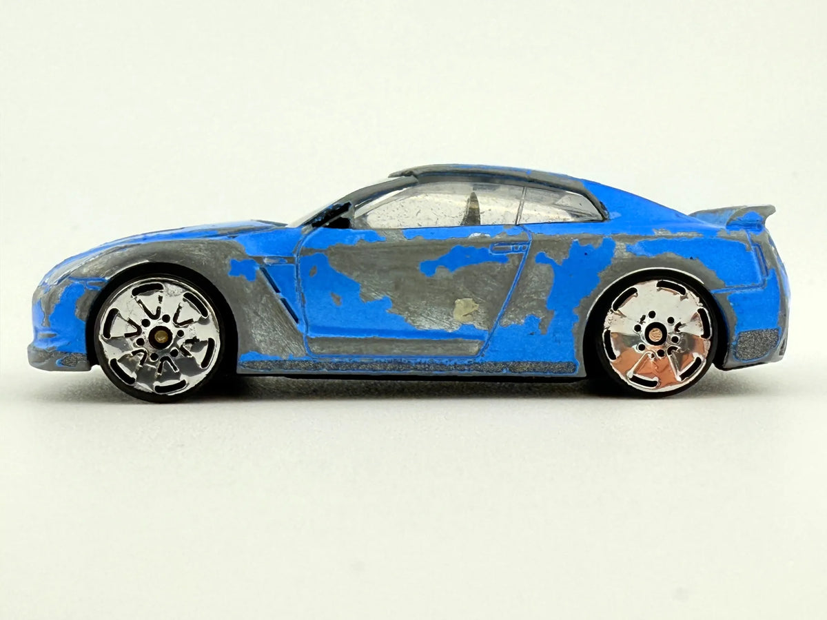 Skyline Gt-R R34 Nissan Niebieski 1:64 – zdjęcie 2