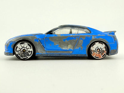 Skyline Gt-R R34 Nissan Niebieski 1:64 – zdjęcie 2