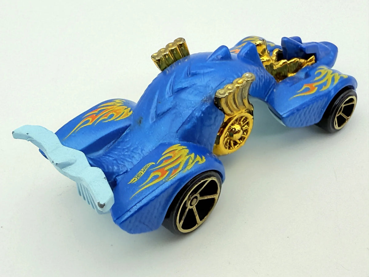 Knight Draggin' Hot Wheels Niebieski 1:64 – zdjęcie 2