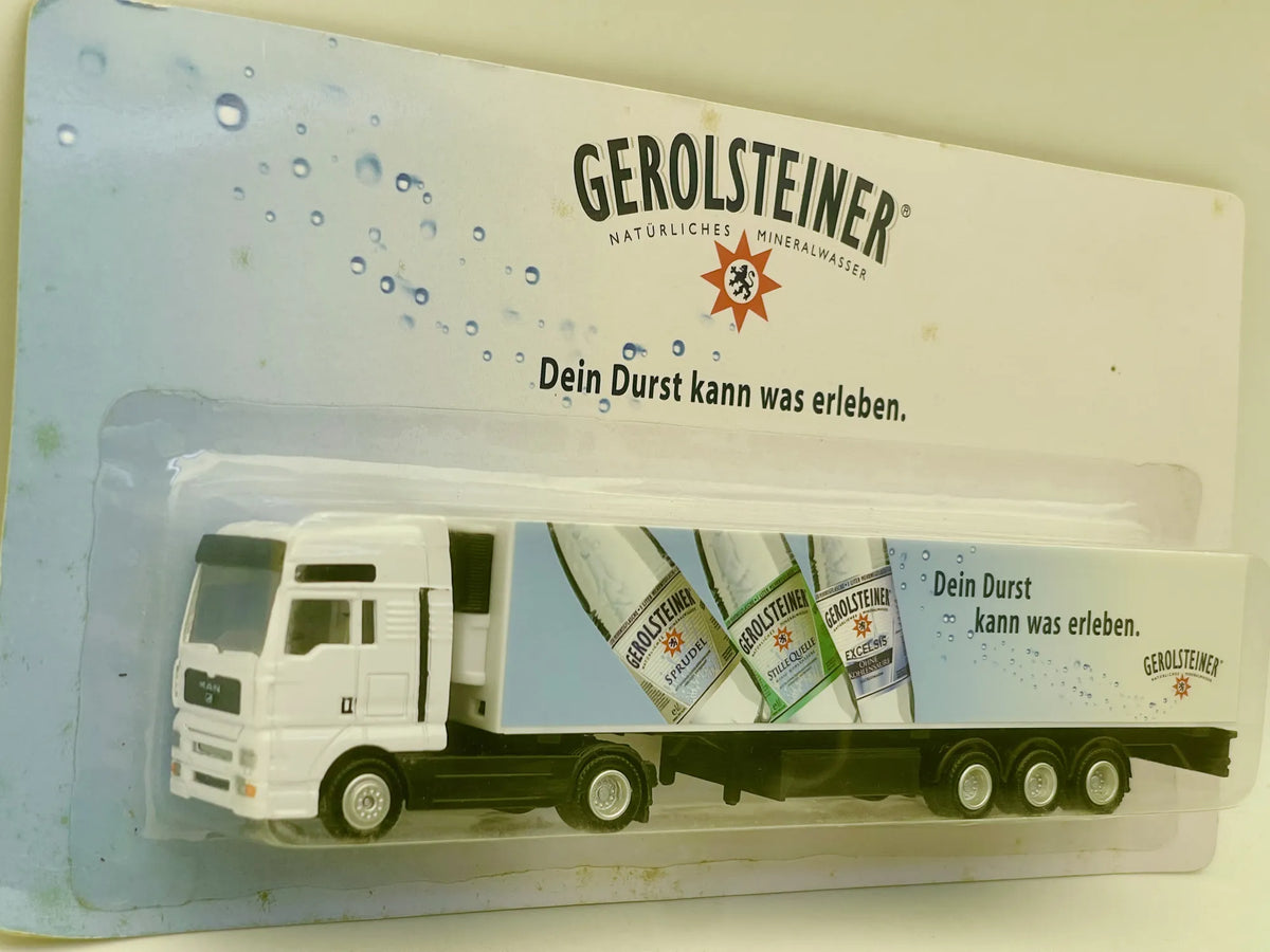 MAN TRUCK Grell 1:87 Biały Reklama Dein Durst kann was erleben Gerolsteiner – zdjęcie 2