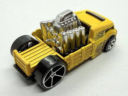 Crate Racer Hot Wheels 2015 Żółty 1:64 – zdjęcie 2