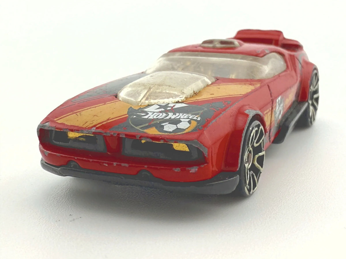 Fast Fish Mainline Hot Wheels 1986 Czerwony 1:64 – zdjęcie 2