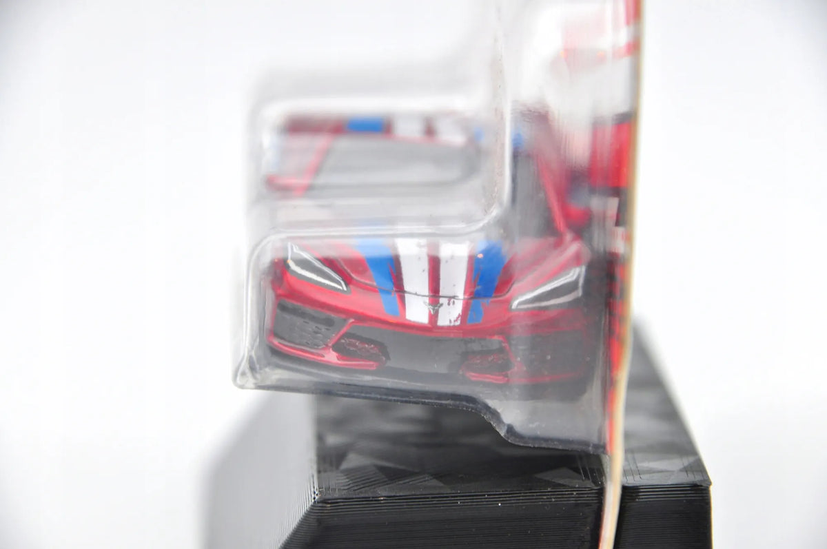 2020 Corvette Stars & Stripes Hot Wheels 2023 Czerwony 1:64 – zdjęcie 2