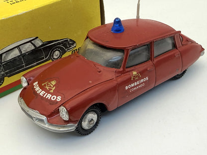 CITROËN DS 19 Straż pożarna Metosul '70 Czerwony 1:43 Made in Portugal – zdjęcie 2