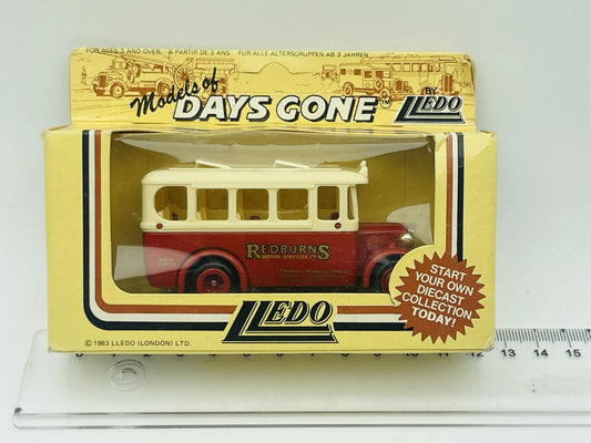 AEC Lledo 1987 Days Gone 1:48 Made in England REDBURNS Pudełko Kremowy