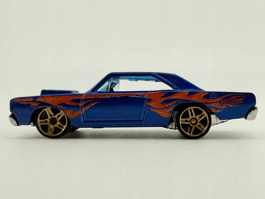 '68 Dodge Dart Hot Wheels 2010 Niebieski 1:64 – zdjęcie 2