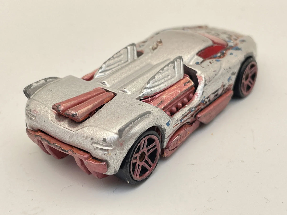 MAELSTROM, Hot Wheels 2000, Die cast, Srebrny, 1:64, Resoraki – zdjęcie 2