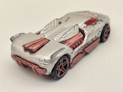 MAELSTROM, Hot Wheels 2000, Die cast, Srebrny, 1:64, Resoraki – zdjęcie 2