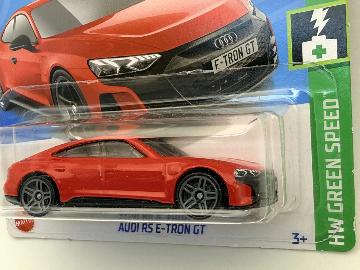AUDI RS E-TRON GT HW Green Speed Hot Wheels 2022 Czerwony 1:64 – zdjęcie 2