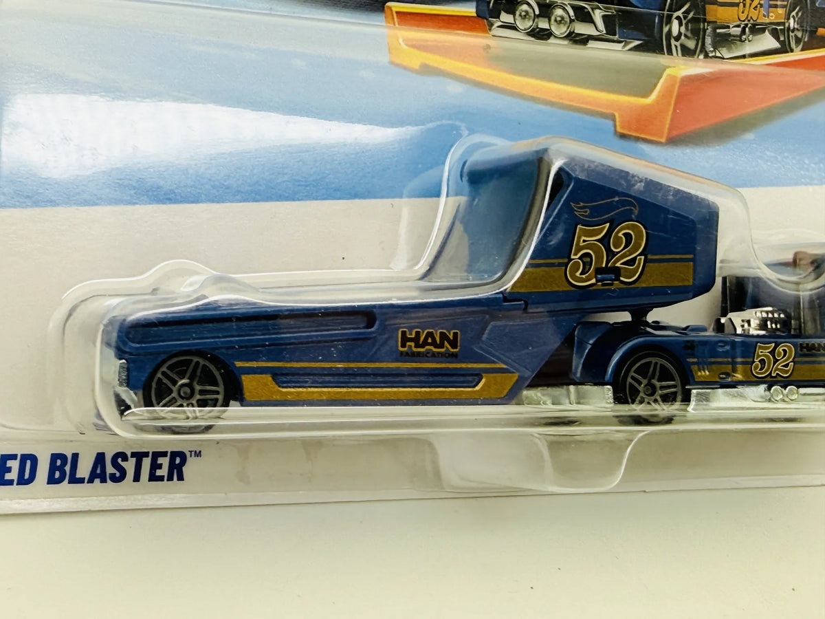 Speed Blaster Hot Wheels 2025 1:64 52 Blister Niebieski – zdjęcie 2