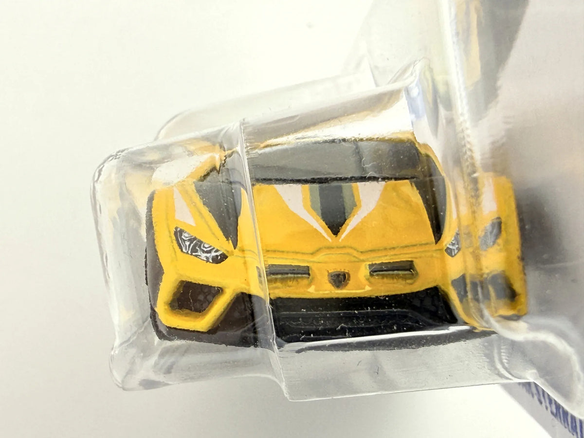 LAMBORGHINI HURACAN STERRATO, Hot Wheels 2025, Die cast JBB86, Żółty, 1:64 – zdjęcie 2