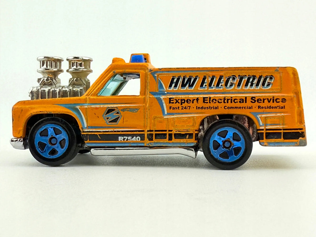 Hw Electric Hot Wheels 1974 Pomarańczowy 1:64 – zdjęcie 2