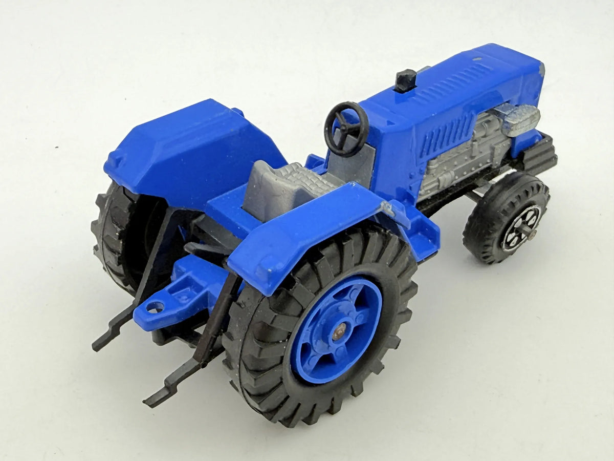 TRAKTOR, Majorette, Made in France, Die cast 305, Niebieski, 1:36, Resoraki – zdjęcie 2