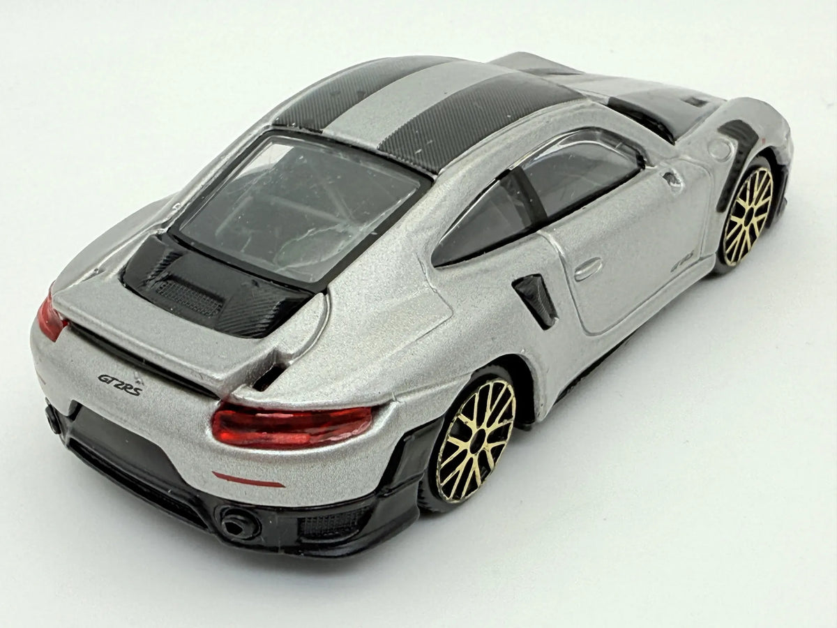 Porsche 911 Gt2 Rs Bburago Srebrny 1:43 – zdjęcie 2