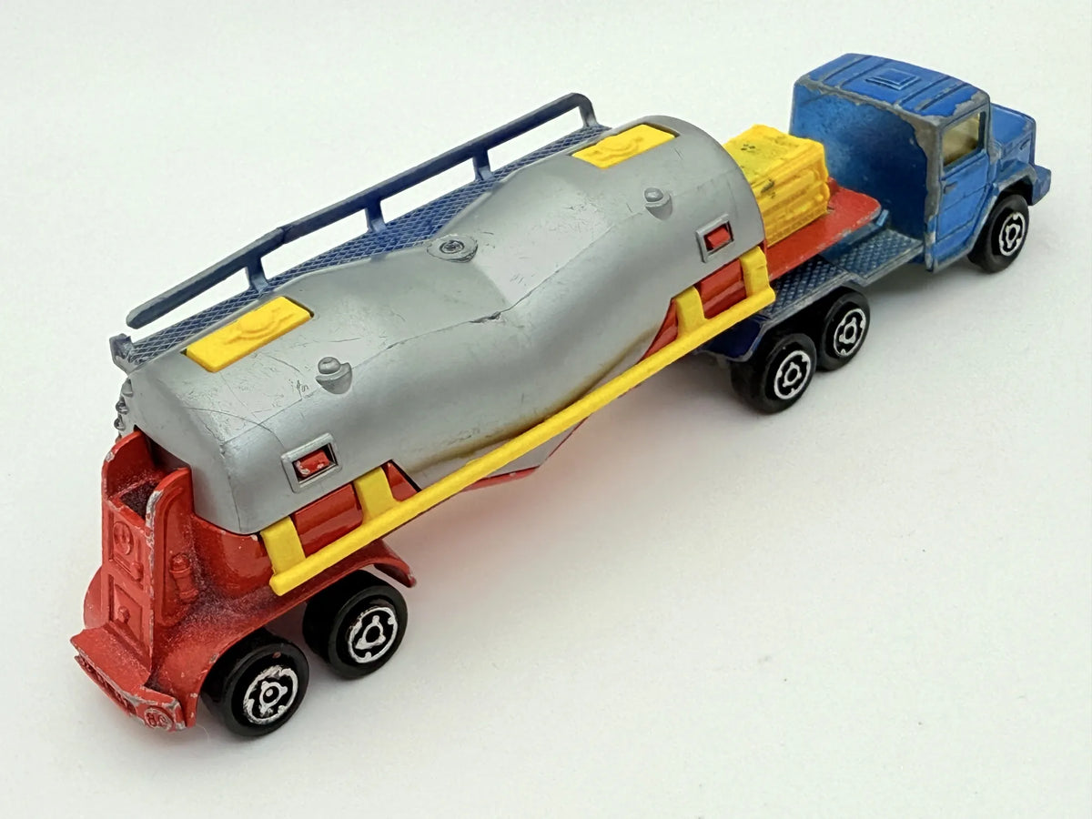 Magirus Majorette Niebieski, 1:100 Made in Francja – zdjęcie 2