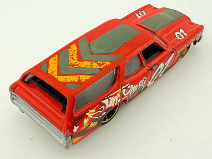 '70 Chevelle Mainline Hot Wheels 2008 Czerwony 1:64 – zdjęcie 2