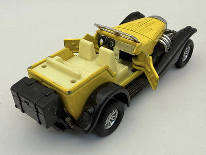 MERCEDES-BENZ SSK CABRIO VINTAGE MODEL Żółty 1:34 – zdjęcie 2