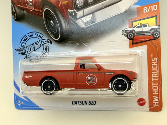 Datsun 620 HW Hot Trucks Hot Wheels 2020 Czerwony 1:64 – zdjęcie 2