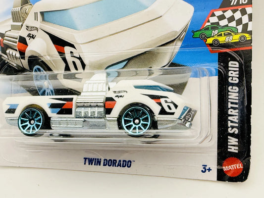 Twin Dorado Hot Wheels HW Starting Grid 1:64 6 Blister Biały – zdjęcie 2