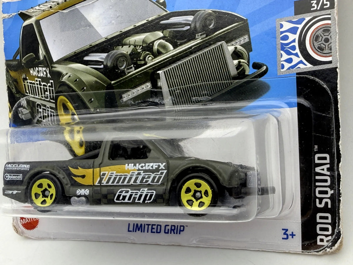Limited Grip Rod Squad Hot Wheels 2024 Czarny 1:64 – zdjęcie 2
