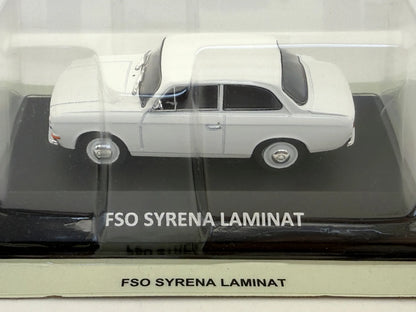 SYRENA LAMINAT Legendy FSO Deagostini Biały 1:43 – zdjęcie 2