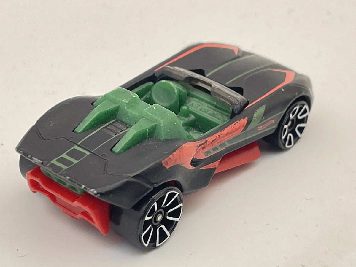 CARBONIC, Hot Wheels 2014, Die cast Hob M35, Czarny, 1:64, Resoraki – zdjęcie 2