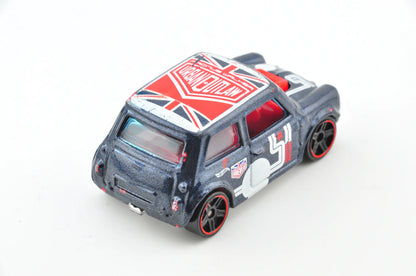 Morris Mini Hot Wheels 2014 Ciemnoniebieski 1:64 – zdjęcie 2