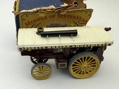 Traction Engine THE FOWLER BIG SHOWMAN ENGINE Matchbox 1:43 Made in England – zdjęcie 2