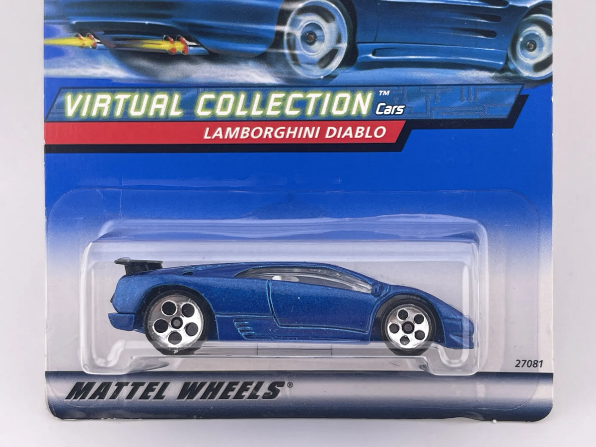 Lamborghini Diablo Hot Wheels 2000 Virtual Collection 1:64 Sportowy – zdjęcie 2