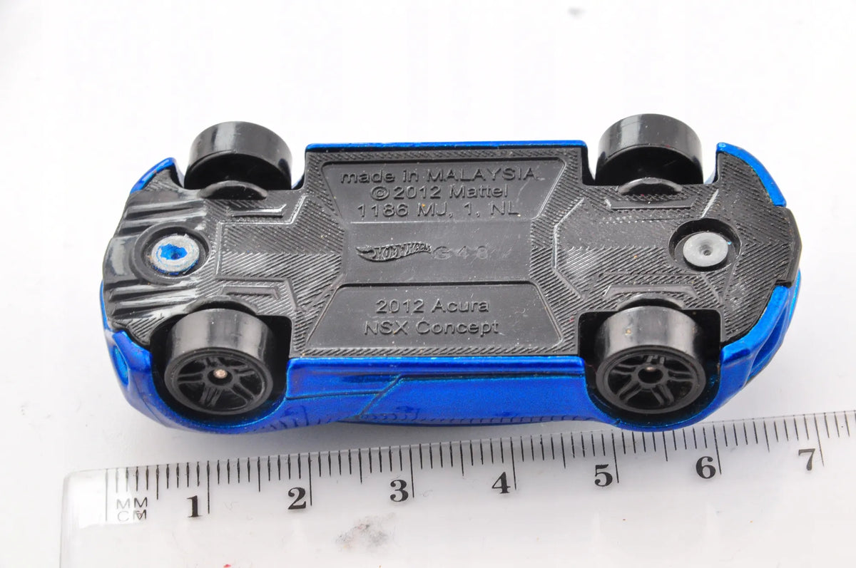 2012 Acura NSX Concept, Hot Wheels, die cast resoraki, 1:64 – zdjęcie 2