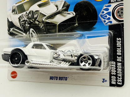 Roto Moto Hot Wheels Rod Squad 1:64 Blister Biały – zdjęcie 2