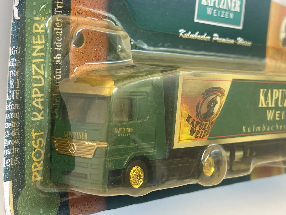 Mercedes Actros Grell 1:87 Ciężarówka Promocyjna KAPUZINER WEIZEN Blister – zdjęcie 2