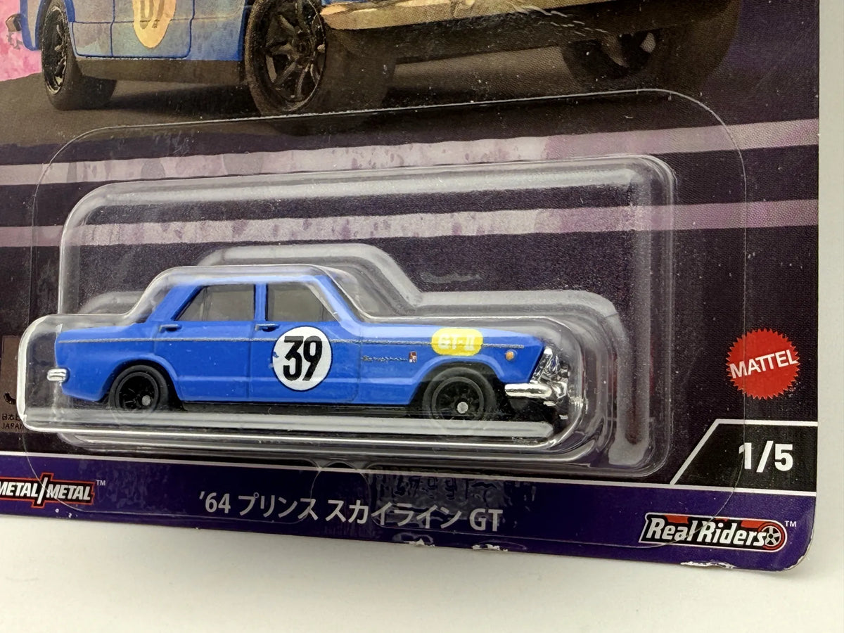 '64 PRINCE SKYLINE GT Hot Wheels 2024 Niebieski 1:64 – zdjęcie 2