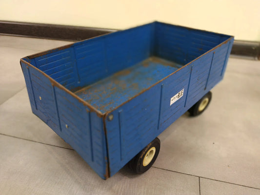 Przyczepa do Traktora FORD, 1970, Ertl, BLUE Wagon, die cast, dł. 39 cm – zdjęcie 2