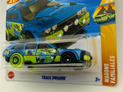 Track Dwagon Hot Wheels Wagons Familiales 1:64 Blister Niebieski – zdjęcie 2