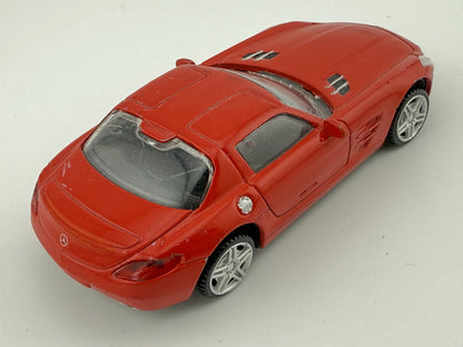 MERCEDES SLS AMG, Rastar, Die cast NO58TUL, Czerwony, 1:43, Resoraki – zdjęcie 2